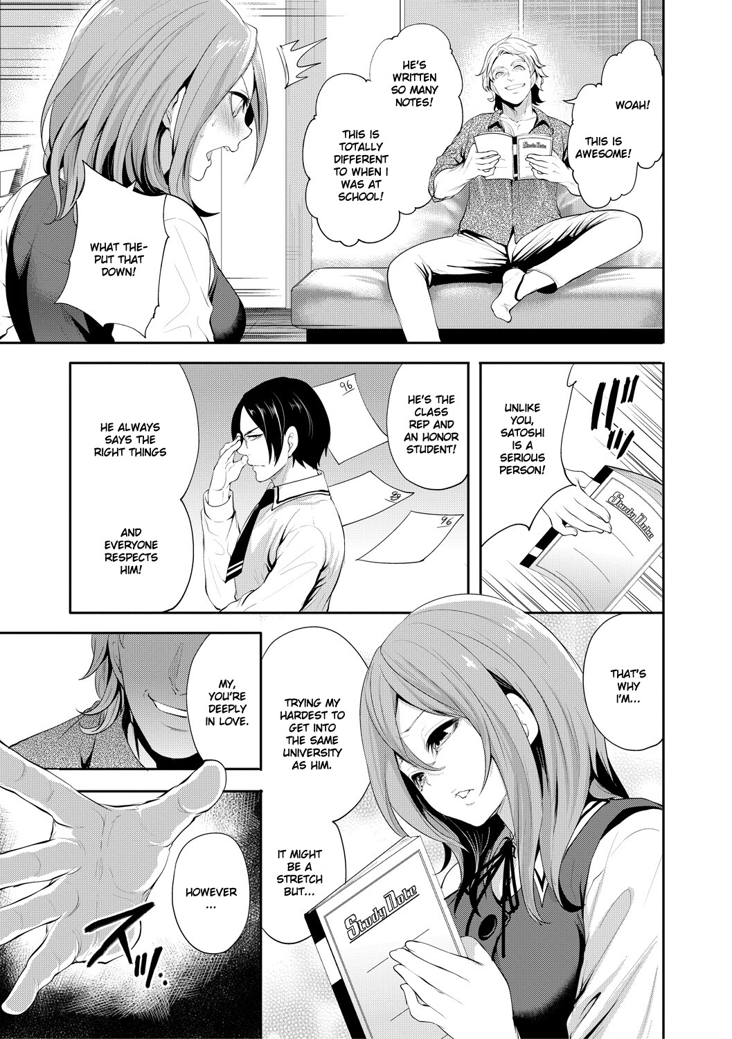 Hentai Manga Comic-Until she is cuckold and falls-Read-12